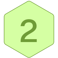 Step Icon - 2 Light Green